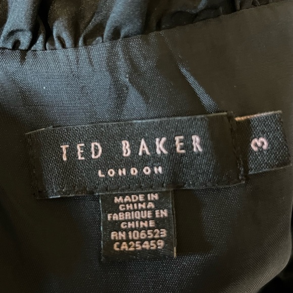 Ted Baker Elegant Ruffle Sleeve Silk
Fitted Dress Sz US 8 - Picture 9 of 13